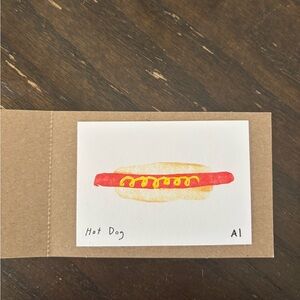 Inciardi mini print hotdog